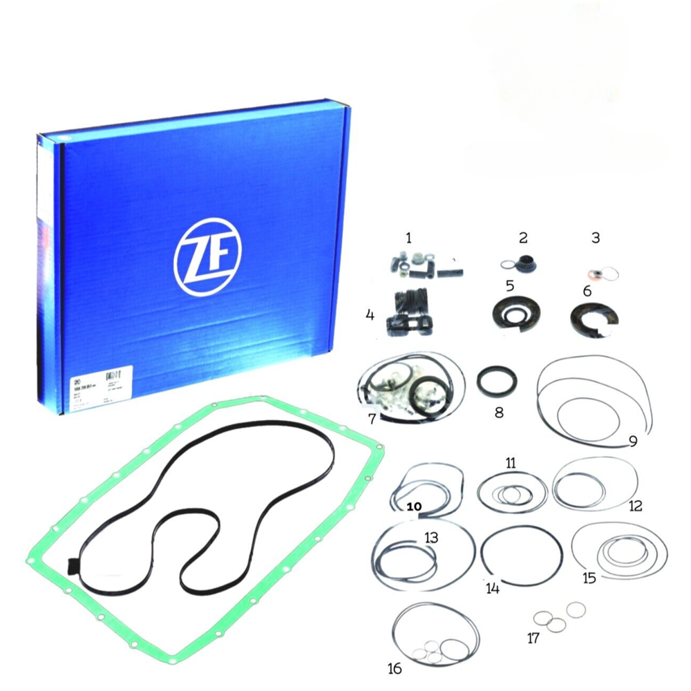 6HP26 6HP26X 6HP28 6HP28X | ZF OEM Overhaul Kit | Audi BMW Hyundai Jaguar Kia Land Rover